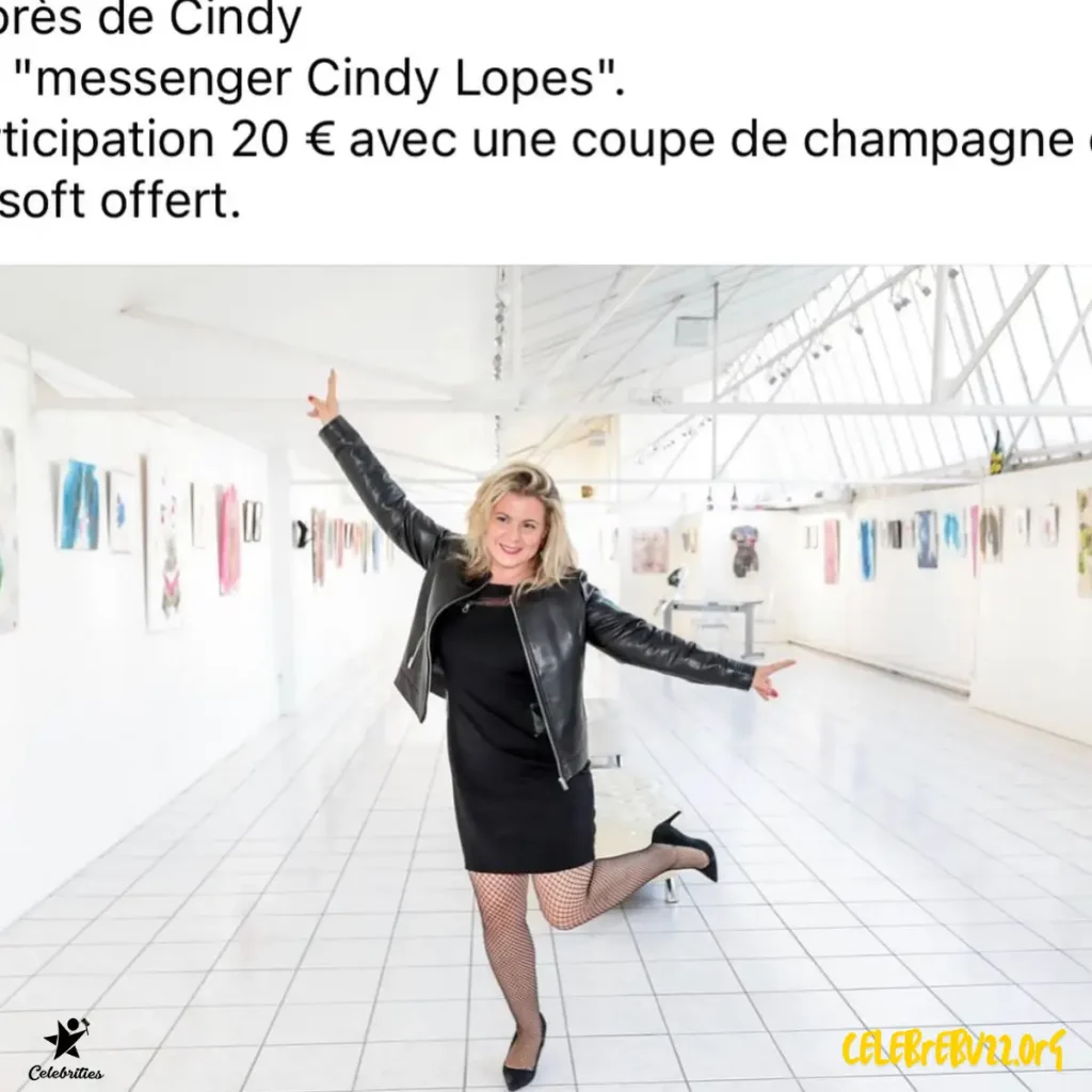 Cindy Lopes sur Wikipedia