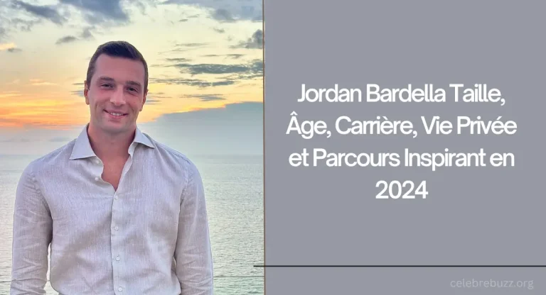 Jordan Bardella Taille