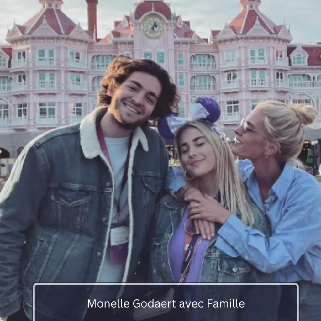 Monelle Godaert avec Famille