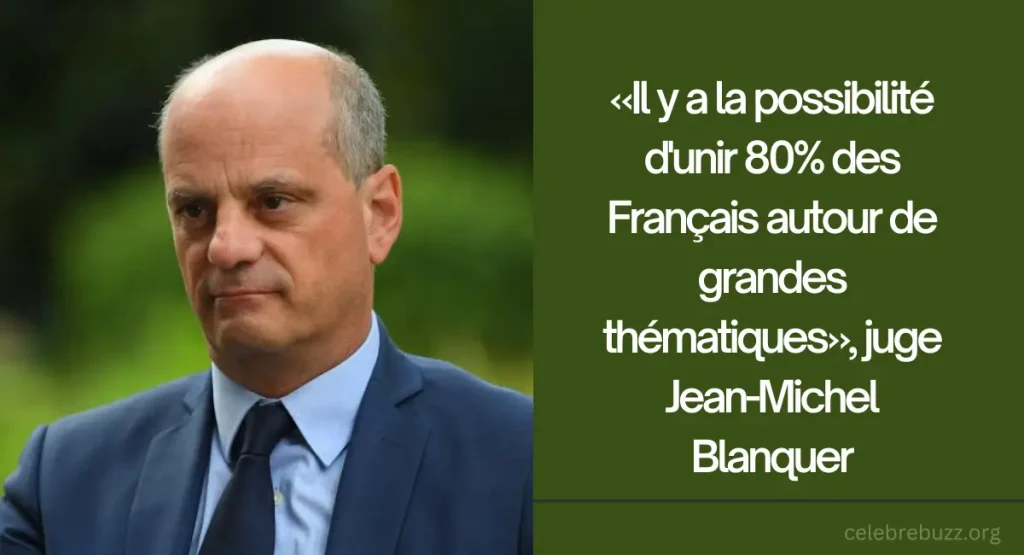 Il y a la possibilité d'unir 80% des Français autour de grandes thématiques