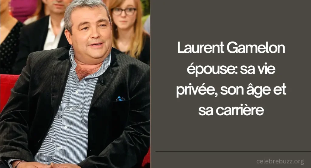 Laurent Gamelon épouse